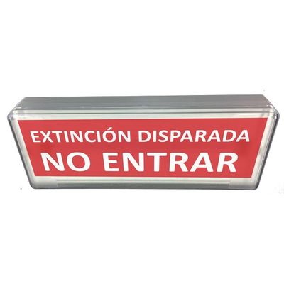 RÓTULO DE EXTINCION DISPARADA 24 V